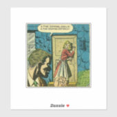 Horror vintage strips | Gouden tijdperk Sticker (Vel)