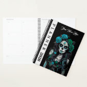 Horror Vrouwen Scull Jaar 2026 Maandelijks Dagelij Planner (Display)
