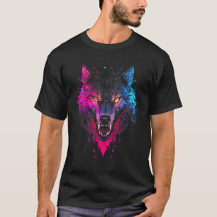 Horror Weerwolf Hoofd Halloween Mythologie Wolf Sh T-shirt