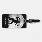 Horror Werewolf Full Moon Transformation - Koel Bagagelabel (Voorkant horizontaal)