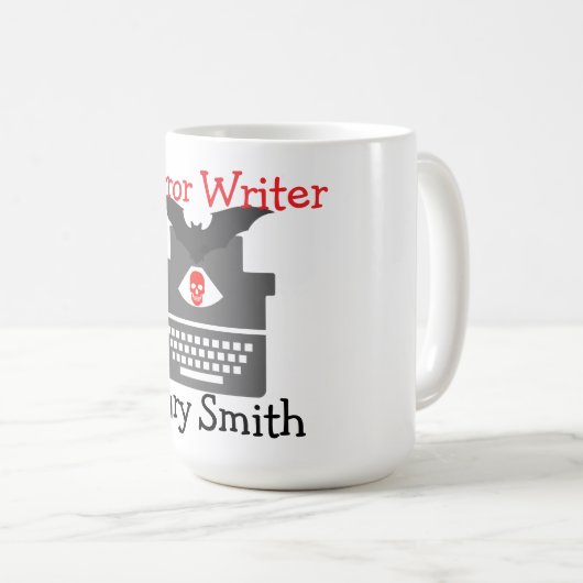 Horror Writer Koffiemok (Voorkant rechts)