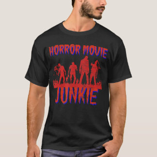 Horror Zombie Film Junkie Retro 80s Films jongen T-shirt