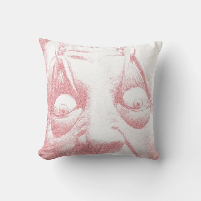Horror Zombie Pillow Kussen (Voorkant)