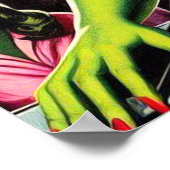 Horror Zombie Pin-up Poster (Hoek)