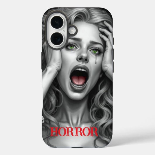Horrorbeeld Case-Mate iPhone Case (Achterkant)