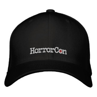 HorrorCon logo geborduurd Flexfit pet