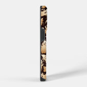 Horrore Boo Geest Halloween Patroon iPhone Hoesje (Rechterkant)