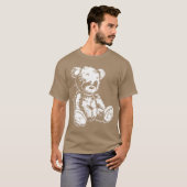 Horroreddy Bear vintage T-shirt (Voorkant volledig)