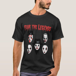 Horrorfilm Legenden Maskers T-shirt