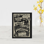 Horrorfilm Monster Mummie Dracula Weerwolf Franken Kaart (Gele Bloem)