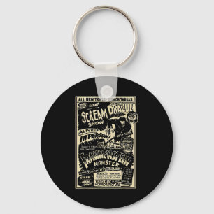 Horrorfilm Monster Mummie Dracula Weerwolf Franken Sleutelhanger