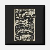 Horrorfilm Monster Mummy Dracula Weerwolf Franke Magneet (Voorkant)