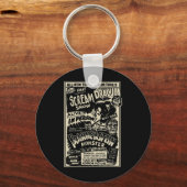 Horrorfilm Monster Mummy Dracula Weerwolf Franke Sleutelhanger (Voorkant)