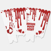 Horrorfilm Night Bloody Popcorn Bedankdoosjes (Ongevouwen)