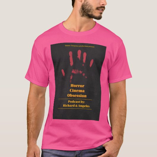 Horrorfilm obsessie ALT Logo T-shirt (Voorkant)