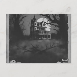 Horrorfilm Poster Halloween Party Invitation Briefkaart