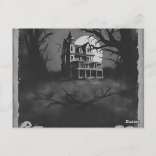 Horrorfilm Poster Halloween Party Invitation Briefkaart