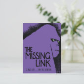  horrorfilm poster parodie - Missing Link Briefkaart (Staand voorkant)