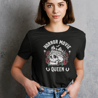 Horrorfilm Queen Skull T-shirt