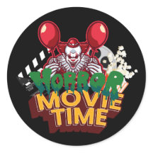 Horrorfilm Tijd Clown Sticker