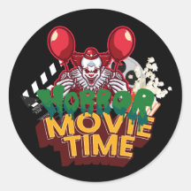 Horrorfilm Tijd Clown Sticker