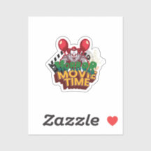 Horrorfilm Tijd Clown Sticker