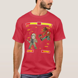 Horrorfilm Videospel Lazy Halloween Kostuum fri T-shirt