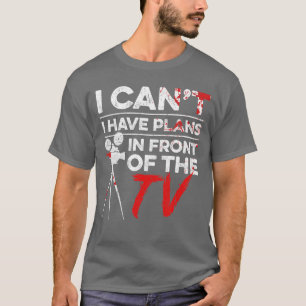 Horrorfilmdesign voor een horrorfilmliefhebber ret t-shirt