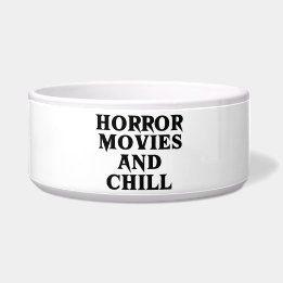 Horrorfilms en Chill | Keramische kom