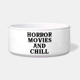 Horrorfilms en Chill | Keramische kom