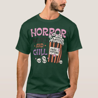 Horrorfilms en chillen cadeau t-shirt