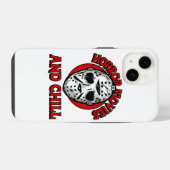 Horrorfilms En Chillen iPhone Hoesje (Achterkant horizontaal)