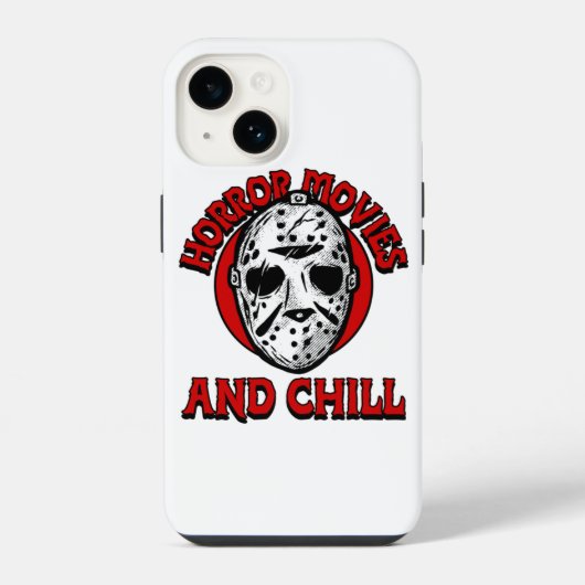 Horrorfilms En Chillen iPhone Hoesje (Achterkant)