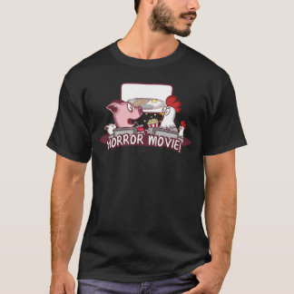 Horrorfilms Horrorfilmbezoeker vriend T-shirt