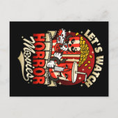 Horrorfilms kijken - snacks briefkaart (Voorkant)