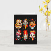 Horrorfilms Zomer Popsicle Halloween Ice Cream Kaart (Gele Bloem)