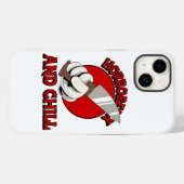 Horrorflix en Chill Case-Mate iPhone Case (Achterkant (horizontaal))