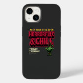 Horrorflix en Chill Case-Mate iPhone Case (Achterkant)