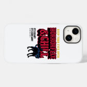 Horrorflix en Chill Case-Mate iPhone Case (Achterkant (horizontaal))