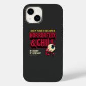 Horrorflix en Chill Case-Mate iPhone Case (Achterkant)