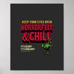 Horrorflix en Chill Poster