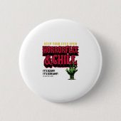 Horrorflix en Chill Ronde Button 5,7 Cm (Voorkant)