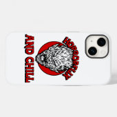 Horrorflix en chillen Case-Mate iPhone case (Achterkant (horizontaal))