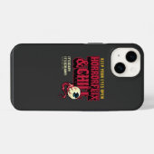 Horrorflix En Chillen iPhone Hoesje (Achterkant horizontaal)