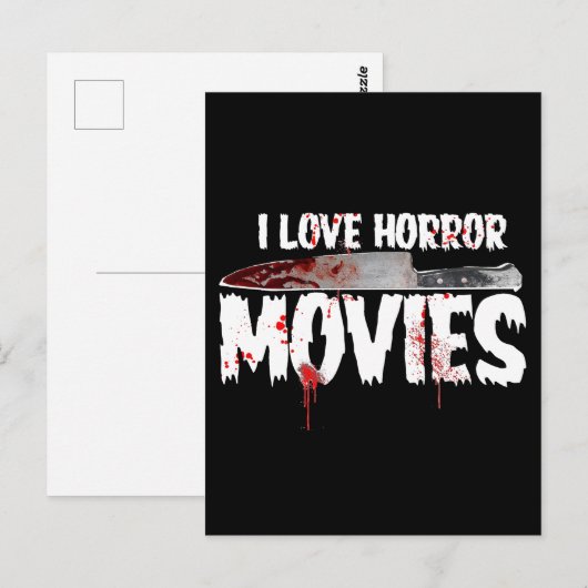 horrorkunst briefkaart (Voorkant / Achterkant)