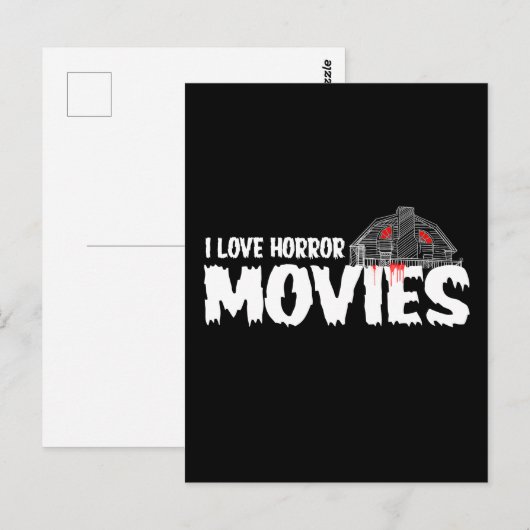  horrorkunst briefkaart (Voorkant / Achterkant)