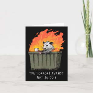 Horrors blijven bestaan, dus ik ook Funny Ssum Mem Kaart