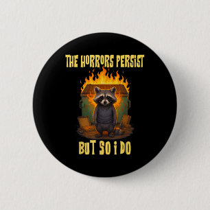 Horrors houden aan, maar dat geldt ook voor Funny  Ronde Button 5,7 Cm