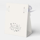 Horrors nacht leuke Halloween feestuitnodigingen Bedankdoosjes (Achterkant)