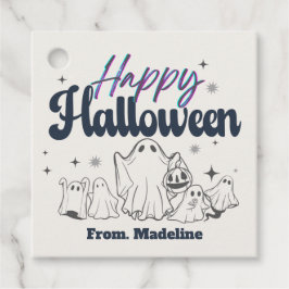 Horrors nacht leuke Halloween feestuitnodigingen Bedankjes Labels